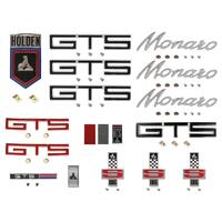 Badge Kit for Holden HG Monaro GTS 186S