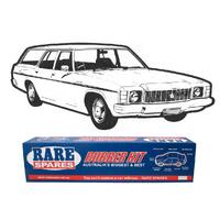 Body Rubber Kit for Holden HJ HX HZ Wagon - Mid Brown