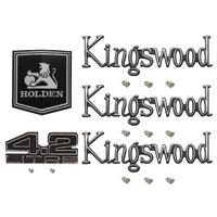 Badge Kit for Holden HJ Kingswood 253