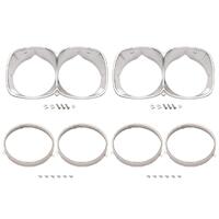 Headlight Rim Kit - Inner/Outer/Left/Right for Holden HQ Premier LS - Anodised