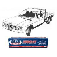 Body Rubber Kit for Holden HQ 1 Tonner - Buckskin