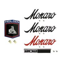 Badge Kit for Holden HQ Monaro 202