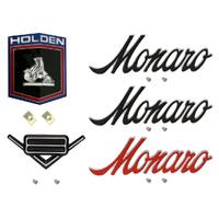 Badge Kit for Holden HQ Monaro 253 308