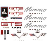 Badge Kit for Holden HT Monaro GTS 253