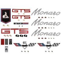 Badge Kit for Holden HT Monaro GTS 307