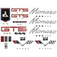 Badge Kit for Holden HT Monaro GTS 308