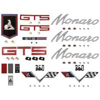 Badge Kit for Holden HT Monaro GTS 350