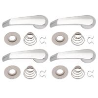 Inner Door Handle Kit for Holden HK HT HG HQ HJ HX HZ WB LC LJ LH LX UC No Armrest - Set of 4