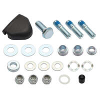 4pc Seat Belt Lap Sash Conversion Fitting Kit 1/2UNC