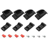 Door Lock Knob & Surround for Holden VN VP VQ VR VS - Set of 4