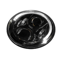 STEDI Carbon 7 LED Black Sealed Headlight w/ Parker