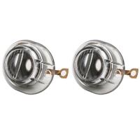 Number Plate Light Lens Kit (Pair) for Holden FB EK Sedan