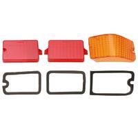 Tail Light Lens & Indicator (Set of 3) for Holden Torana LJ - Right