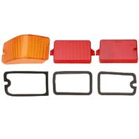 Tail Light Lens & Indicator (Set of 3) for Holden Torana LJ - Left