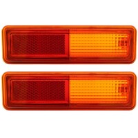 Ford Falcon XC Coupe Rear Quarter Panel Side Indicator Lens - Pair