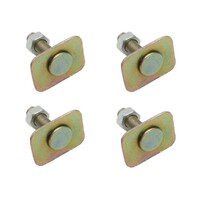 Universal Plate & Bolt Type Clip - 16mm X 22mm (4 Pcs)