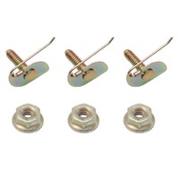 Universal Spring Tail-Clip Kit (13mm X 23mm X 18mm Stud)