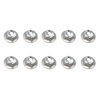 Universal 10 Piece Speed Nut Kit (5/16" Hex Suit 1/8" Stud)