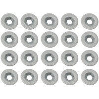 Universal 2 Piece Push On Nuts (Non Threaded Stud) 1/8"X3/8" OD