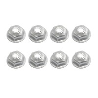 Universal Speed Nut Kit (Hex 10 - 24 1/2" Flange Zinc)