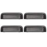 Full Outer Door Handle Kit for Holden Commodore VB VC VH VK VL - Black