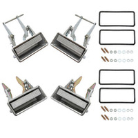 4pc Outer Chrome Door Handle Kit for Ford Falcon XB/Fairlane ZF ZG
