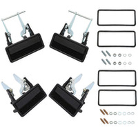 4pc Outer Door Handle Kit for Ford Falcon XC ZH - Black