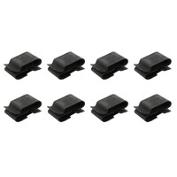 Universal Wiring Cable Retaining Clip Kit (8 Pcs)
