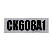 Ford Falcon XW GT HO XY GT (CK608A1) Rocker Cover End Decal
