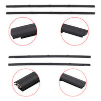 4pc Genuine Black Outer Door Belt Kit for VT VU VX VY VZ Sedan