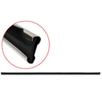 Front Inner Door Belt for Toyota Landcruiser FJ60 No 1/4 Window - Left, Stainless Type