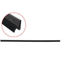 Front Inner Door Belt for Toyota Landcruiser FJ60 No 1/4 Window - Left, Black Trim Type