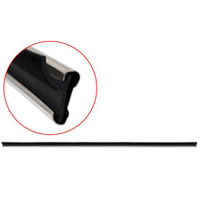 Front Inner Door Belt for Toyota Landcruiser FJ60 No 1/4 Window - Right, Stainless Type