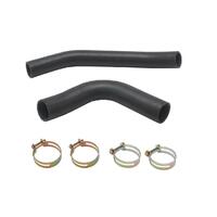 Upper & Lower Radiator Hose Kit w/ Clamps for Holden HT HG 350 Chev V8