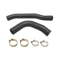 Upper & Lower Radiator Hose Kit w/ Clamps for Holden HQ 350