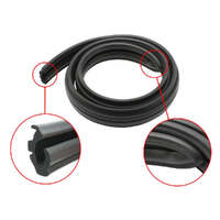 Fixed Rear Quarter Door Roof Rail Seal for Valiant Charger VH - Left