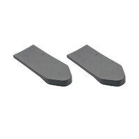 Ford/Holden Large Grey Seat Belt Top Covers w/ Hook