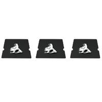 3pc Seat Belt Lion Decal Kit for Holden HK HT HG HQ HJ HX HZ Ute & Van