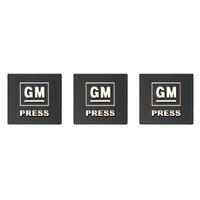 3Pc Seat Belt GM Press Decal Kit for Holden HK HT HG HQ HJ HX HZ Ute & Van