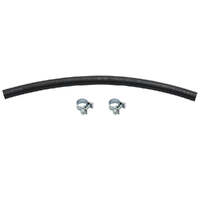 Universal Submersible Fuel Hose with Clamps (ID 7.9mm X 300mm)
