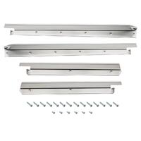 4Pc Front & Rear Scuff Plate & Screw Kit for Holden FC