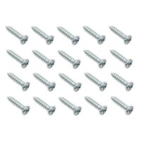 Universal Oval Head Cr Rec Tap Screw Kit (4 X 1/2")