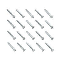 Universal Oval Head Cr Rec Tap Screw Kit (6 X 1")