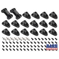 Tonneau Attachment Kit for Holden HQ HJ HX HZ WB Inc Back Ledge Clips