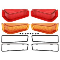 Ford Falcon XY Rear Indicator & Tail Light Lens Kit