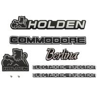 Badge Kit for Holden Commodore VL Berlina 6 Cylinder