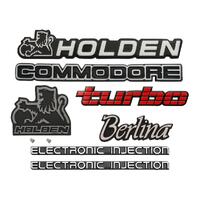Badge Kit for Holden Commodore VL Berlina 6 Cylinder Turbo