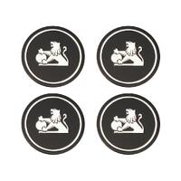 4pc Road Wheel Cap Decal Kit for Holden HJ HX LH LX GTS