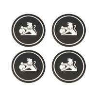 4pc Road Wheel Cap Decal Kit for Holden HJ HX LH LX GTS