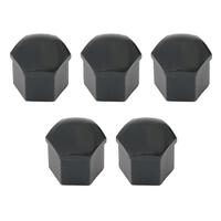 Plastic Wheel Cap Nut Cover Kit for Holden VB VC VH VK VL VN-VZ Commodore - Black